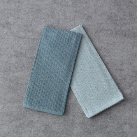 Набір кухонних рушників Pavia Stripe yesil - 2 шт.