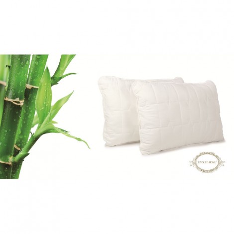 Подушка Tivolyo Home сатин +бамбук Bamboo