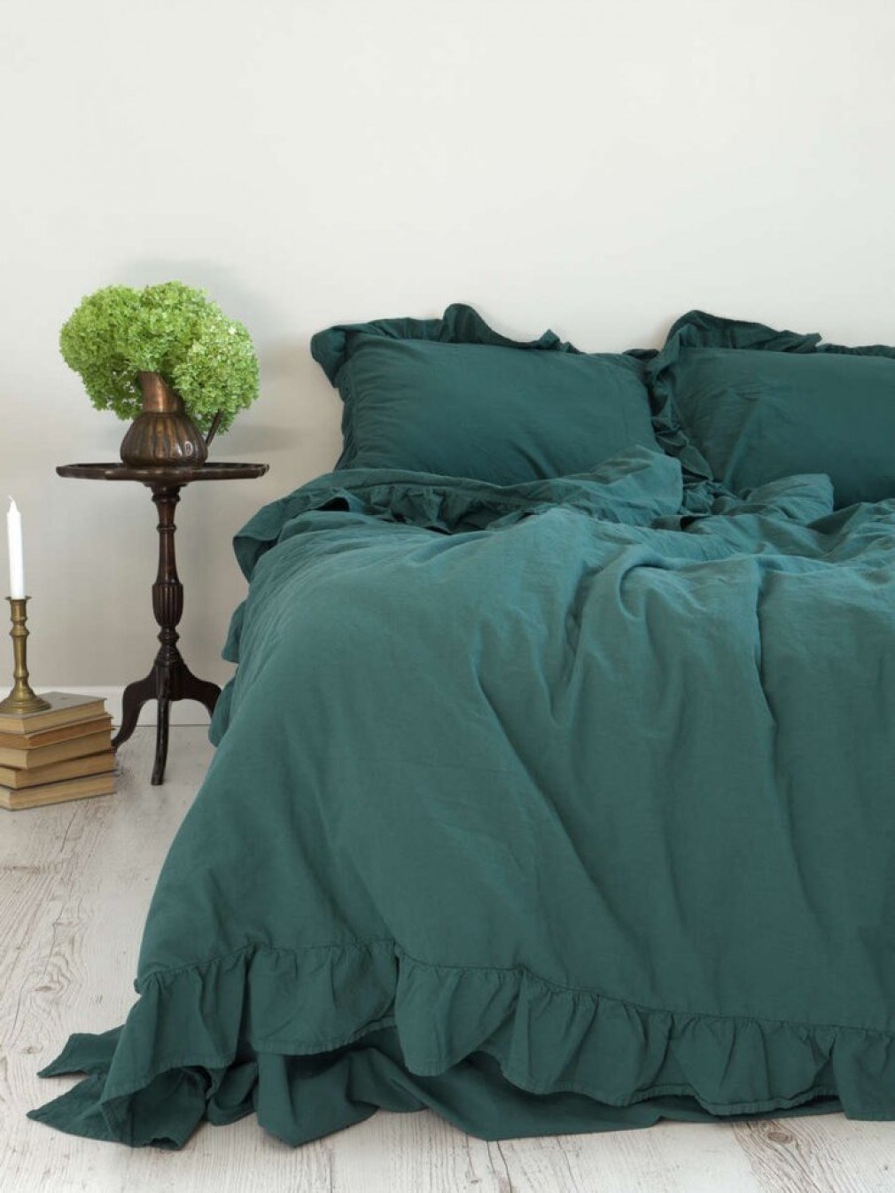 Комплект постільної білизни Limasso Dark Green Exclusive