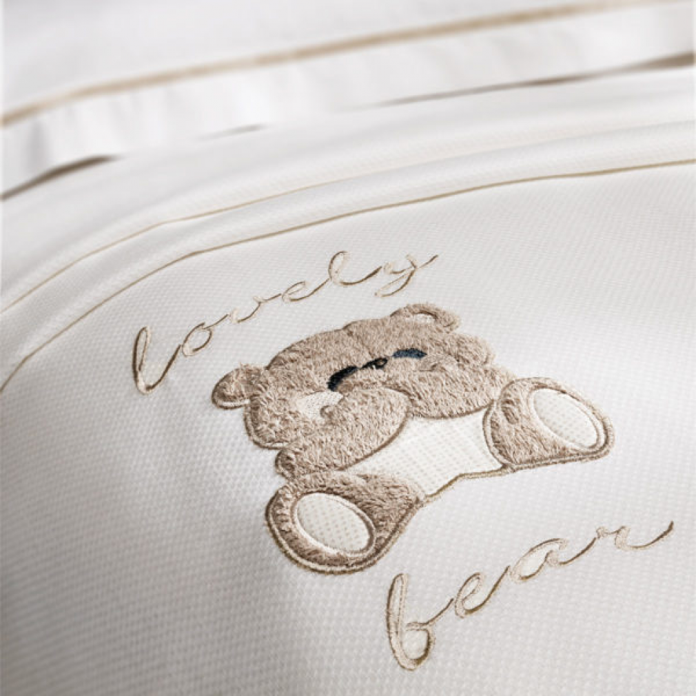 Комплект постільної білизни Tivolyo Home Bebe Lovely bej