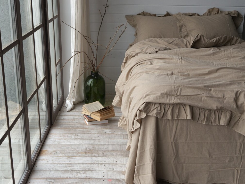 Комплект постільної білизни Limasso Oxford Tan Exclusive