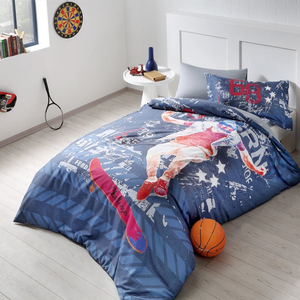 Комплект постільної білизни Tivolyo Home Skater