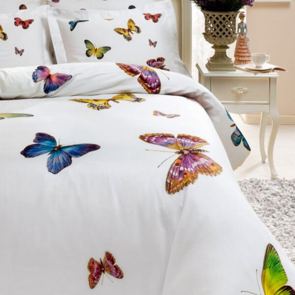 Комплект постільної білизни Tivolyo Home Butterfly