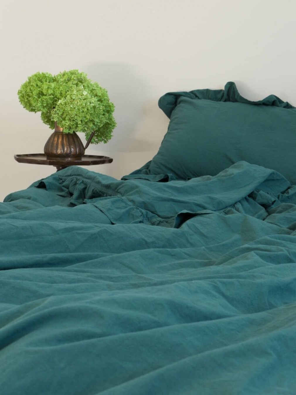 Комплект постільної білизни Limasso Dark Green Exclusive
