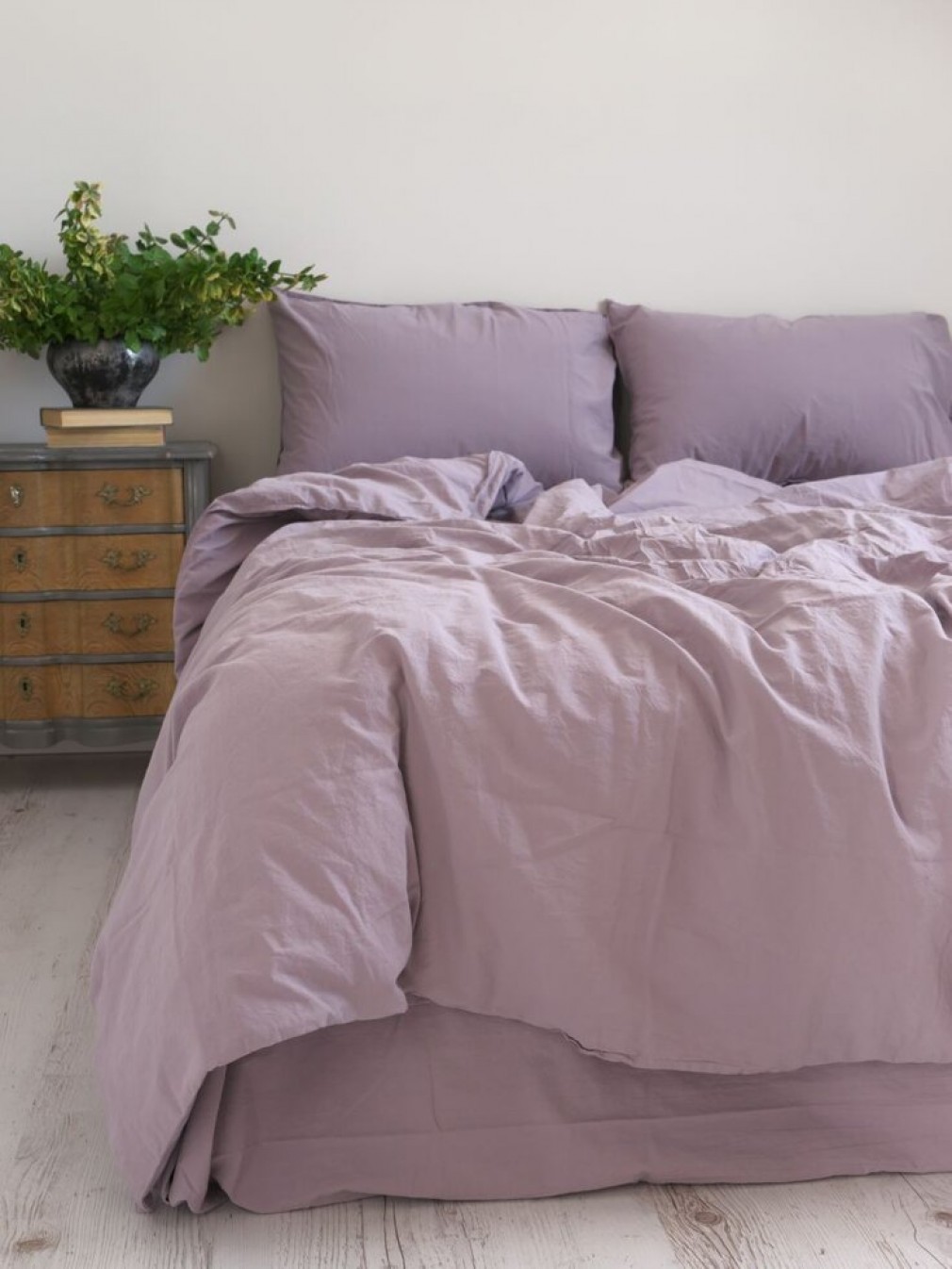 Комплект постільної білизни Limasso Natural Violet Standart