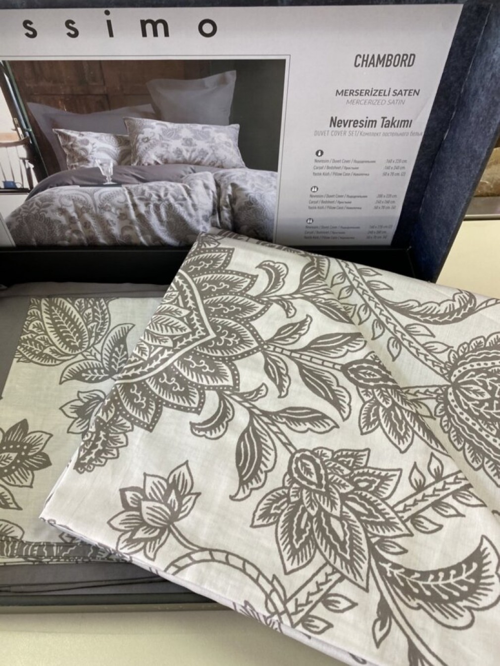 Комплект постільної білизни Issimo Home Chambord