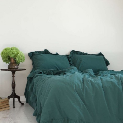 Комплект постільної білизни Limasso Dark Green Exclusive