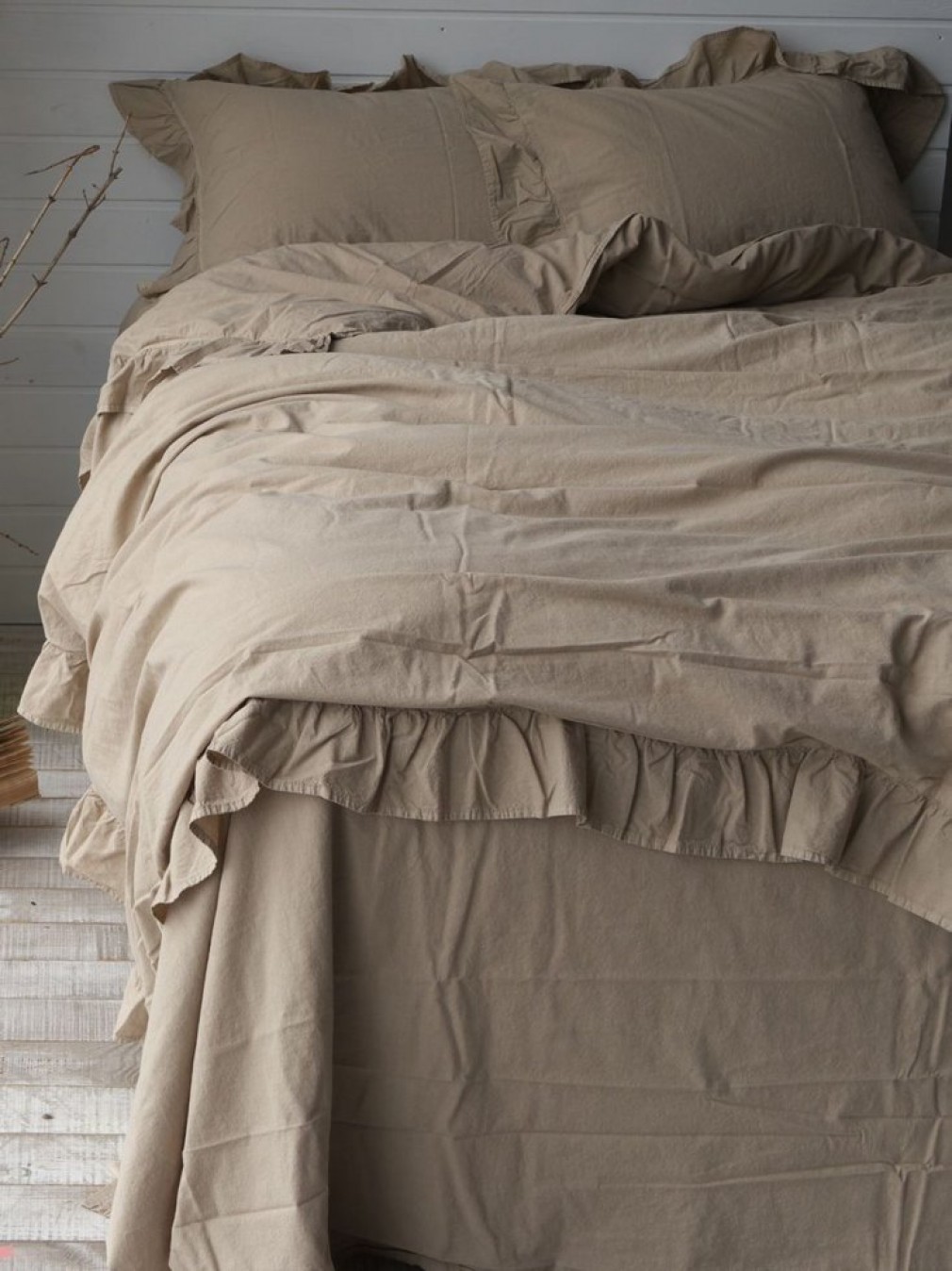 Комплект постільної білизни Limasso Oxford Tan Exclusive