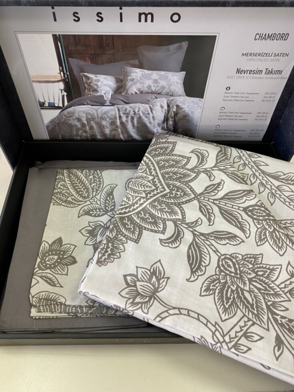 Комплект постільної білизни Issimo Home Chambord