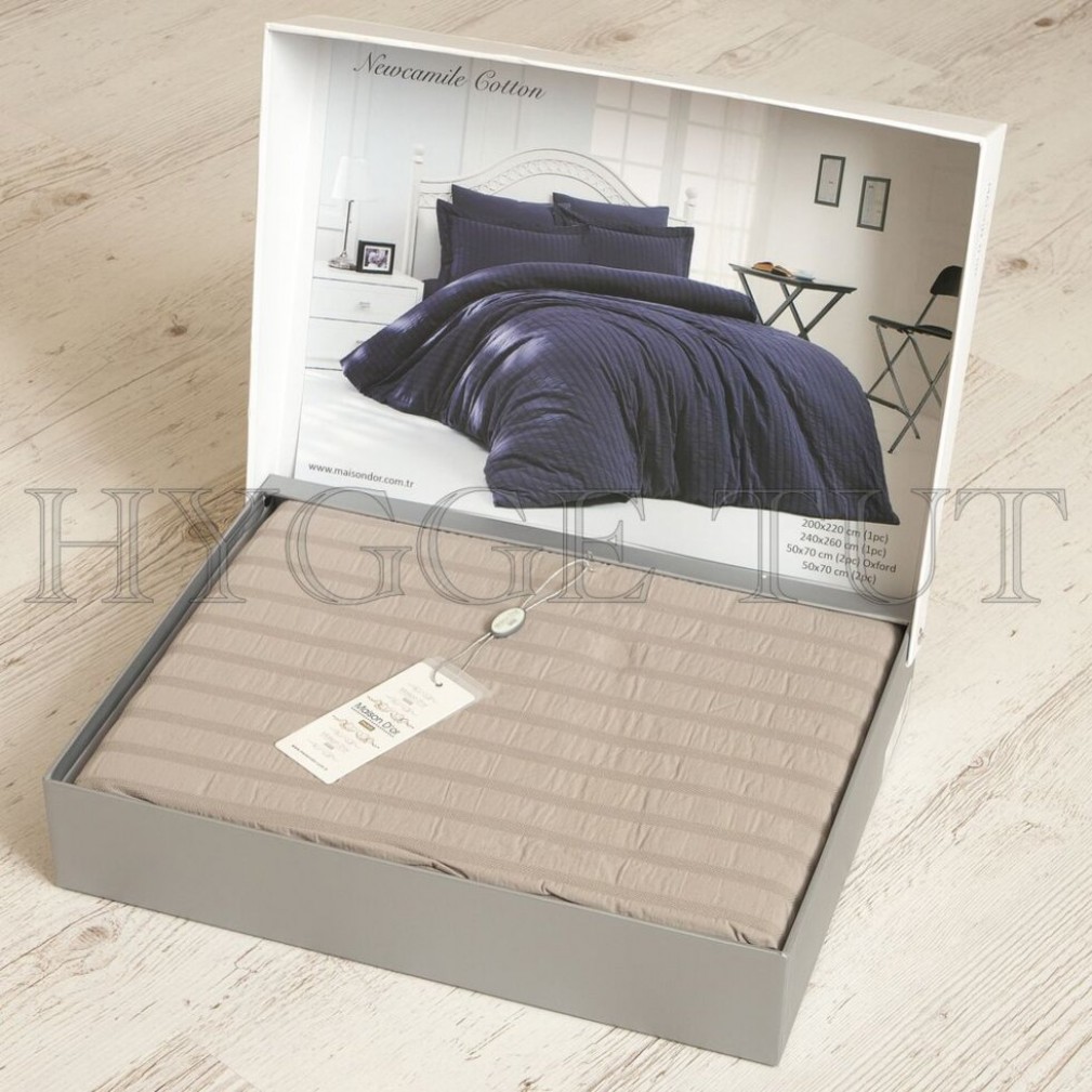 Комплект постільної білизни Maison d'or New Camille Dark Beige