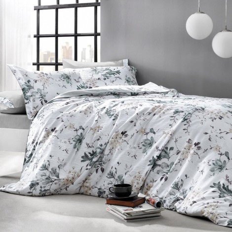 Комплект постільної білизни Tivolyo Home Hedera grey