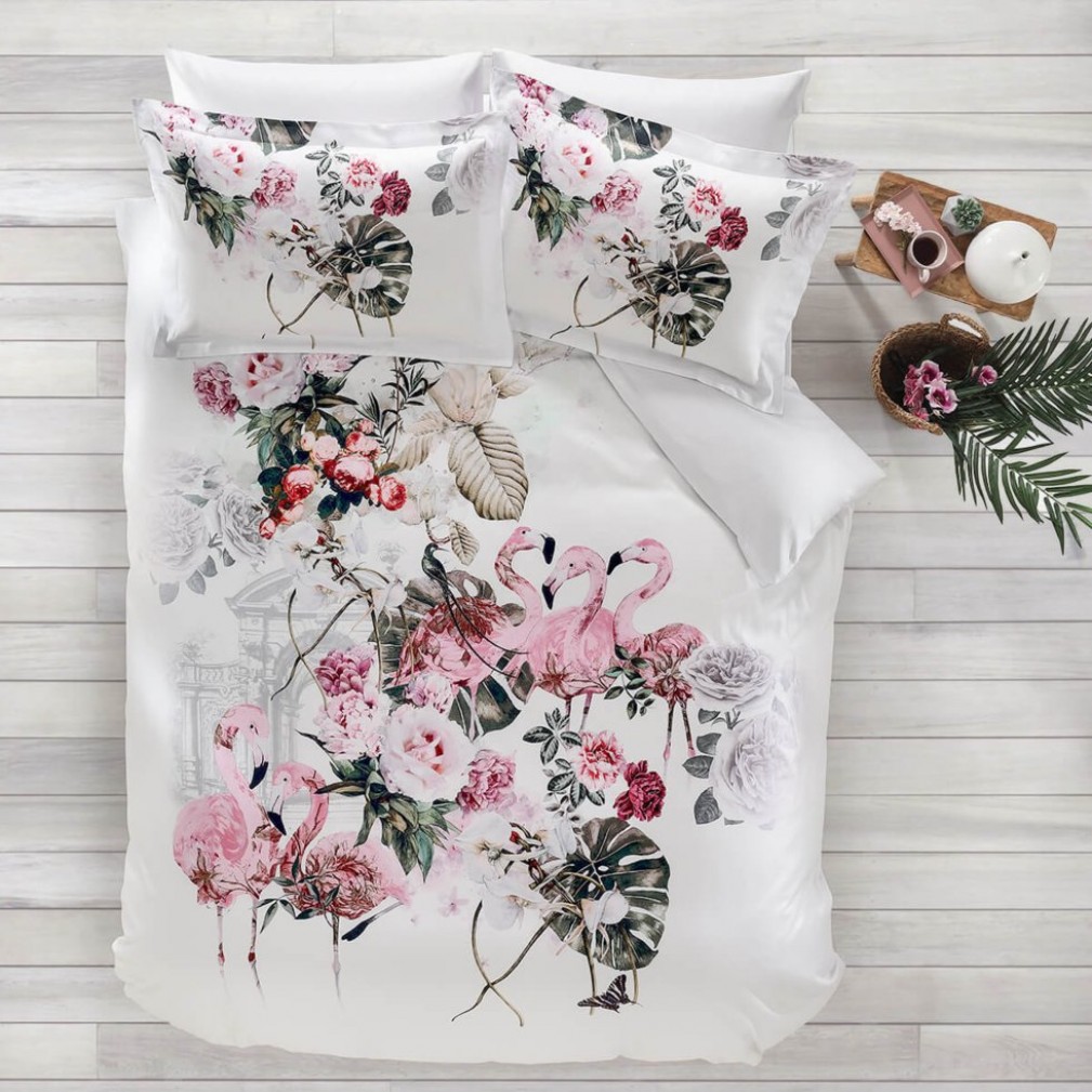Комплект постільної білизни Tivolyo Home Flamingo