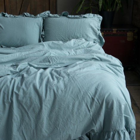Комплект постільної білизни Limasso Mineral Blue Exclusive