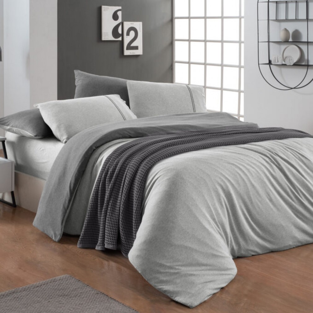 Комплект постільної білизни Sarev Medulas grey 210 TC 