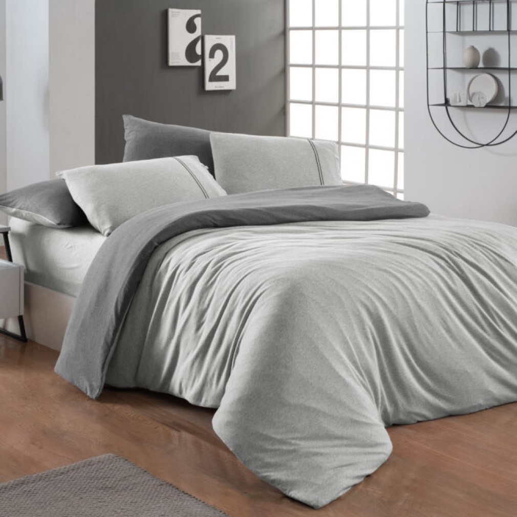 Комплект постільної білизни Sarev Medulas grey 210 TC 
