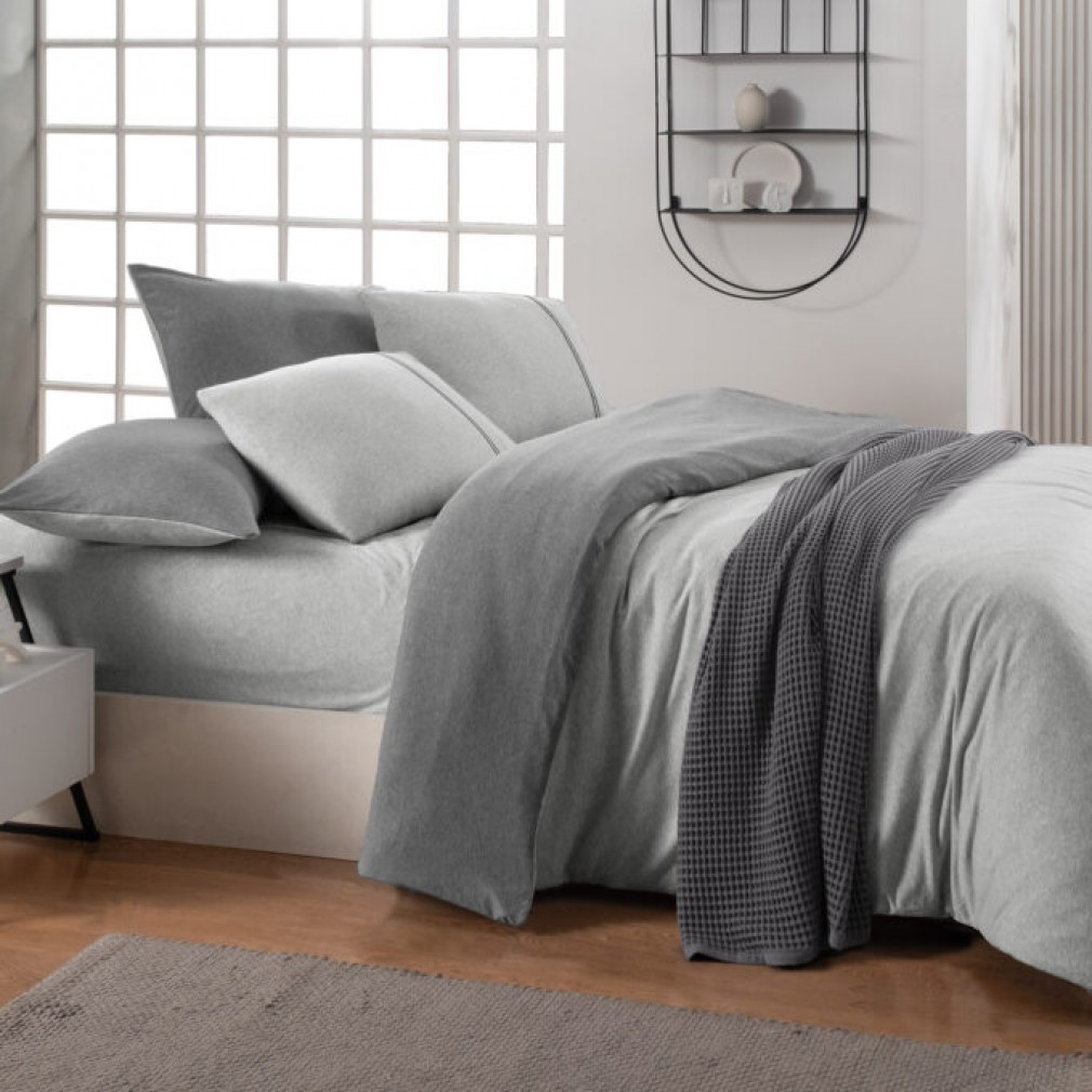 Комплект постільної білизни Sarev Medulas grey 210 TC 