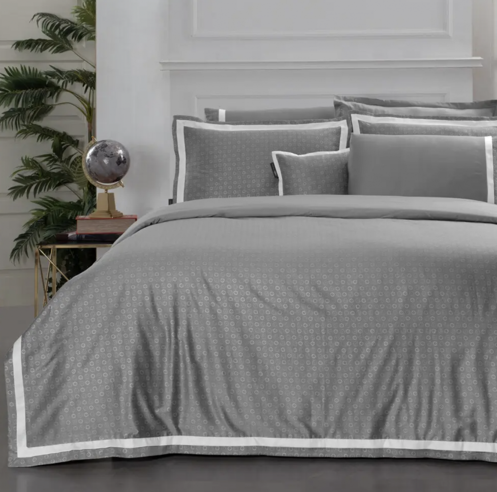 Комплект постельного белья Sarev Saron Grey 400 TC 