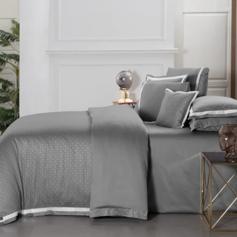 Комплект постільної білизни Sarev Saron Grey 400 TC 