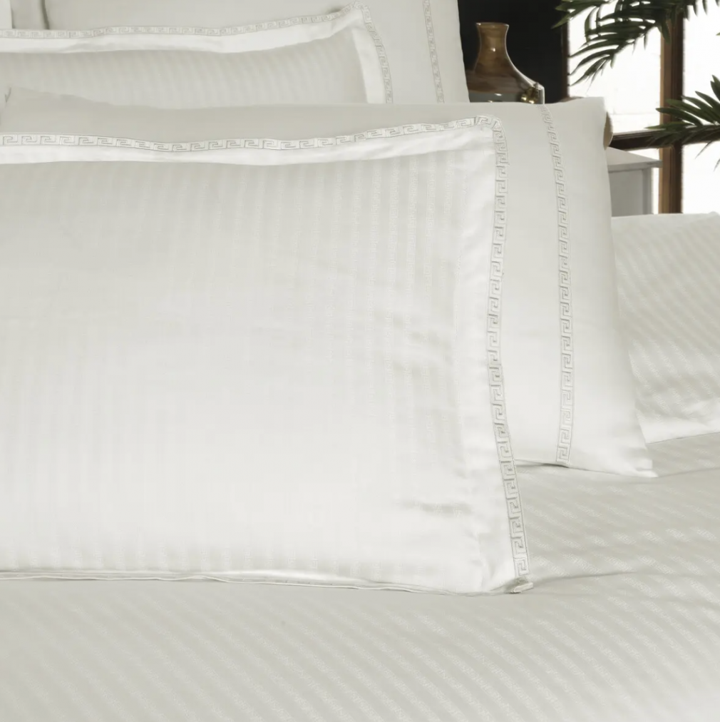 Комплект постільної білизни Sarev Jacquard Ecru Stripe 300 TC 