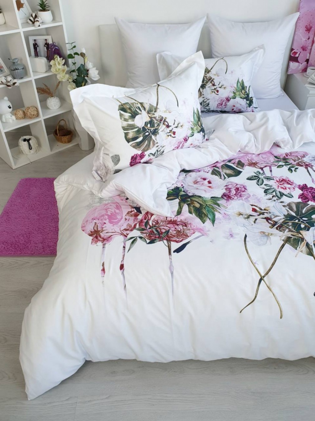 Комплект постільної білизни Tivolyo Home Flamingo
