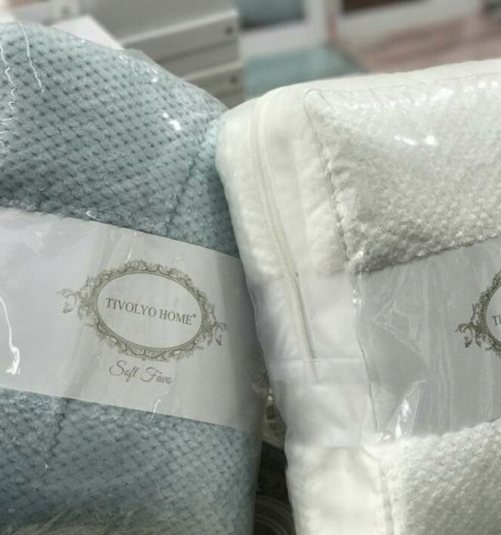 Плед Favo Soft Tivolyo Home ecru
