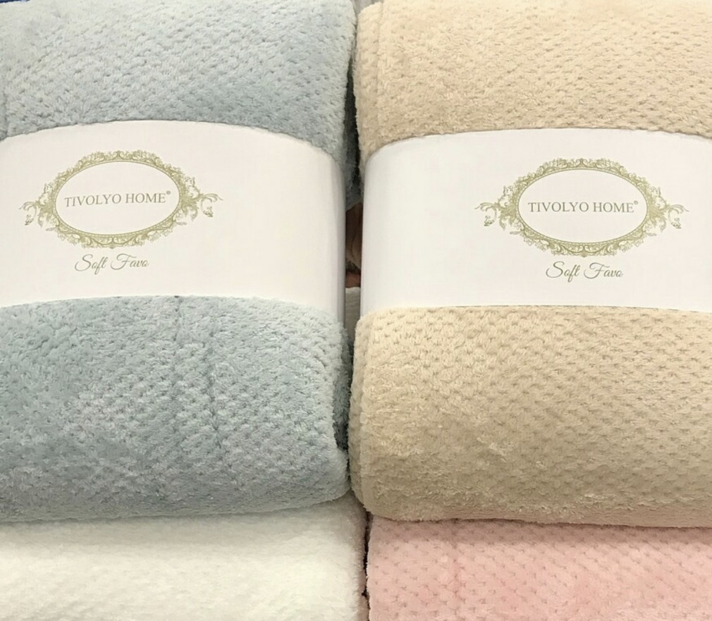 Плед Favo Soft Tivolyo Home bej 200х220