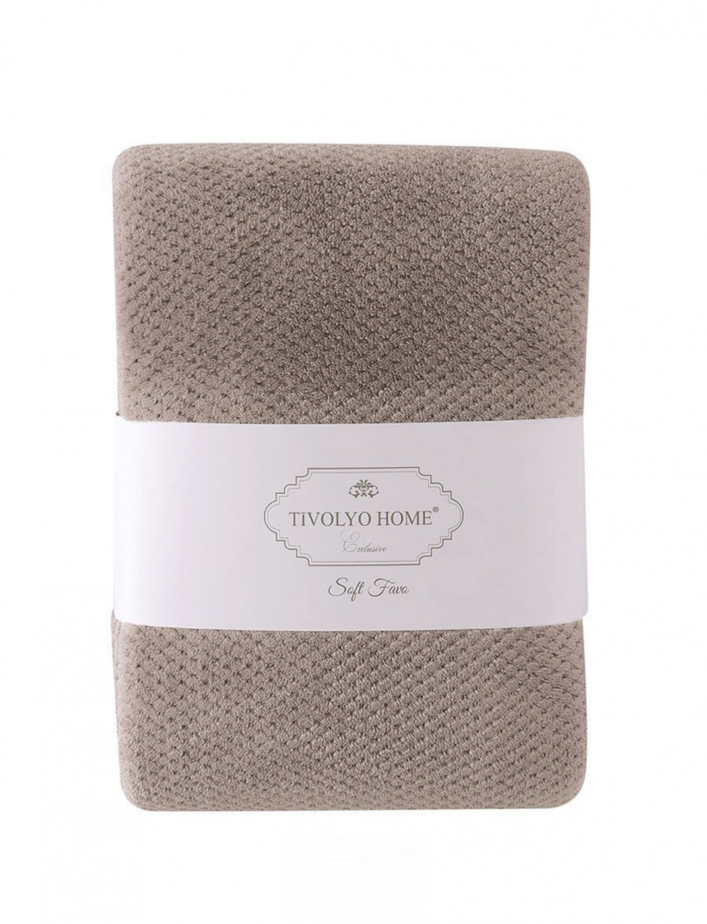 Плед Favo Soft Tivolyo Home kahve