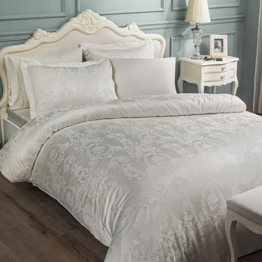 Комплект постільної білизни Tivolyo Home Grant krem