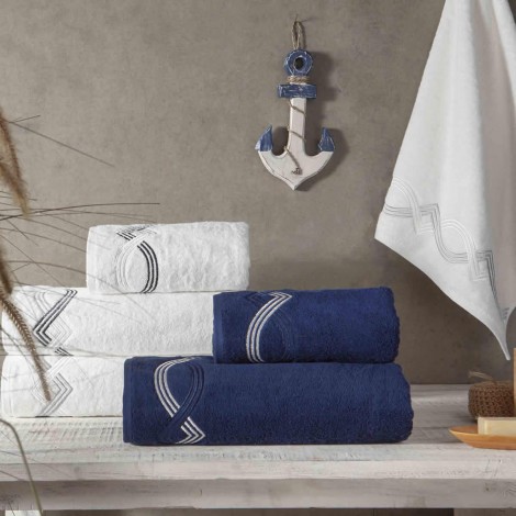 Набір рушників Tivolyo Home Cross mavi