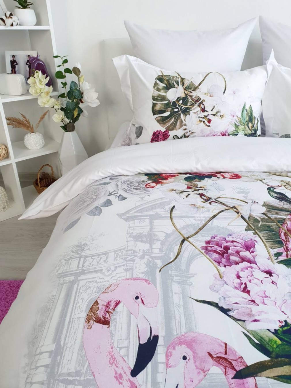 Комплект постільної білизни Tivolyo Home Flamingo