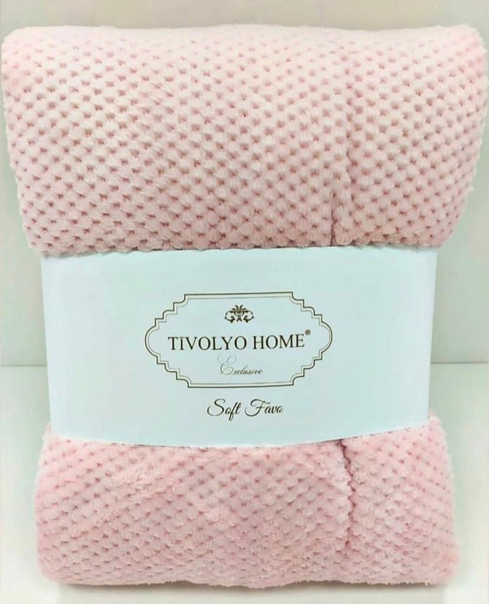 Плед Favo Soft Tivolyo Home pudra