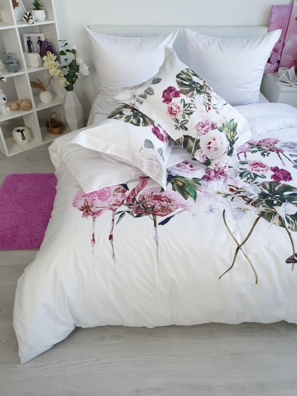 Комплект постільної білизни Tivolyo Home Flamingo