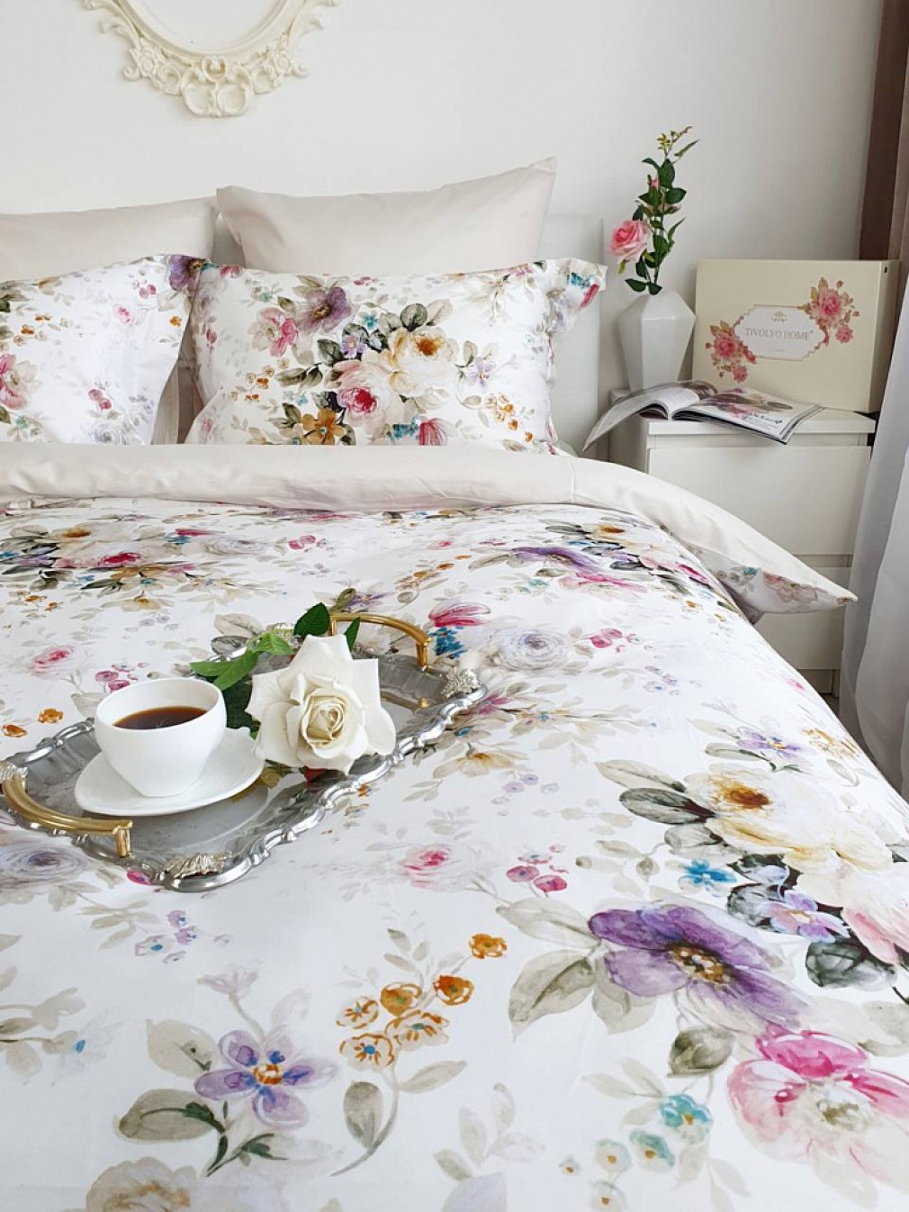Комплект постільної білизни Tivolyo Home Finola