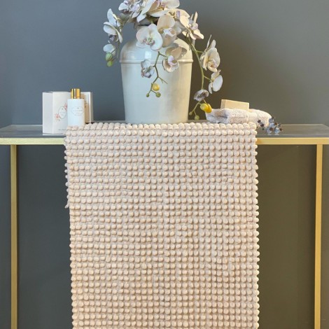 Комплект з 2х килимків Tivolyo Home Bubbles бежевий