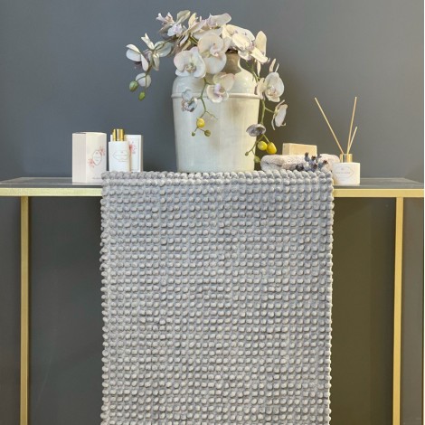 Комплект з 2х килимків Tivolyo Home Bubbles сірий