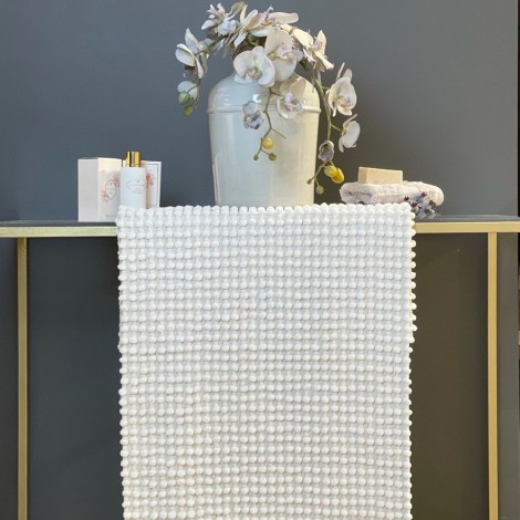 Комплект з 2х килимків Tivolyo Home Bubbles молочний
