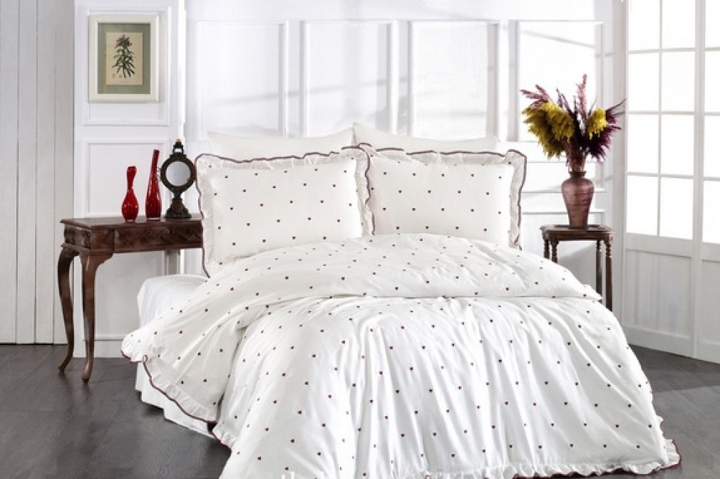 Комплект постільної білизни Grazie Home Lovena red