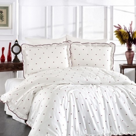Комплект постільної білизни Grazie Home Lovena red