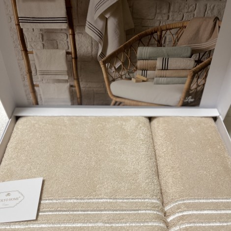 Набір рушників Tivolyo Home Line Bej