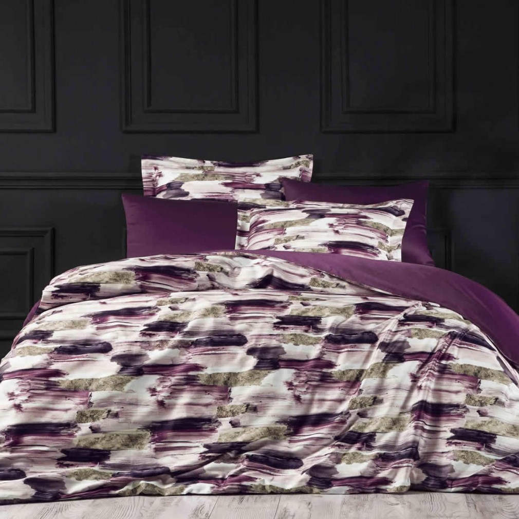 Комплект постільної білизни Tivolyo Home Claret