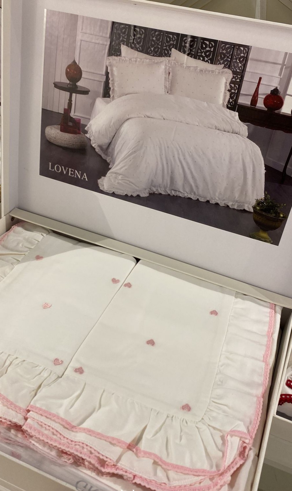 Комплект постільної білизни Grazie Home Lovena pudra