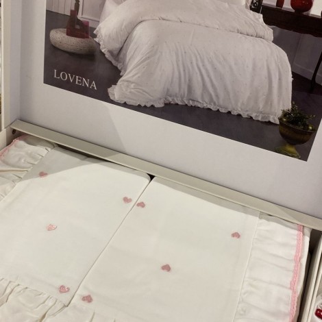 Комплект постільної білизни Grazie Home Lovena pudra