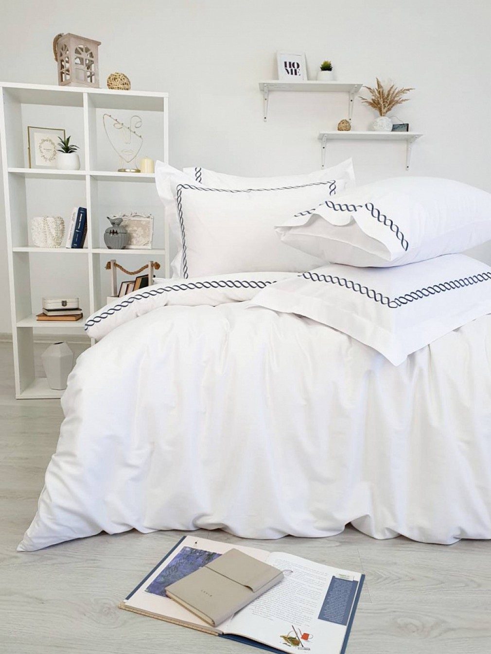 Комплект постільної білизни Catena Tivolyo Home mavi