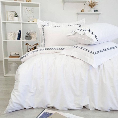 Комплект постільної білизни Catena Tivolyo Home mavi