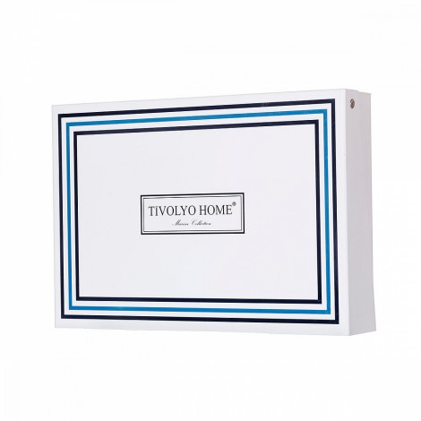 Комплект постільної білизни Tivolyo Home Cross mavi