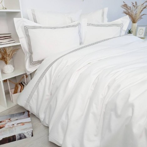 Комплект постільної білизни Line Tivolyo Home ecru