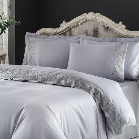 Комплект постільної білизни Regina Tivolyo Home gri