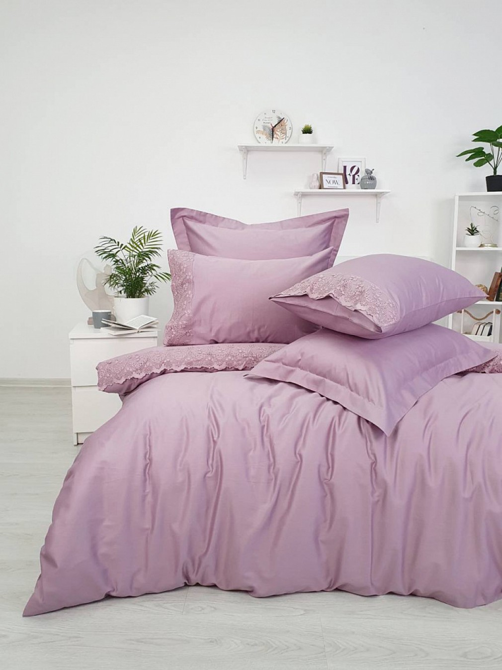 Комплект постільної білизни Regina Tivolyo Home lilac