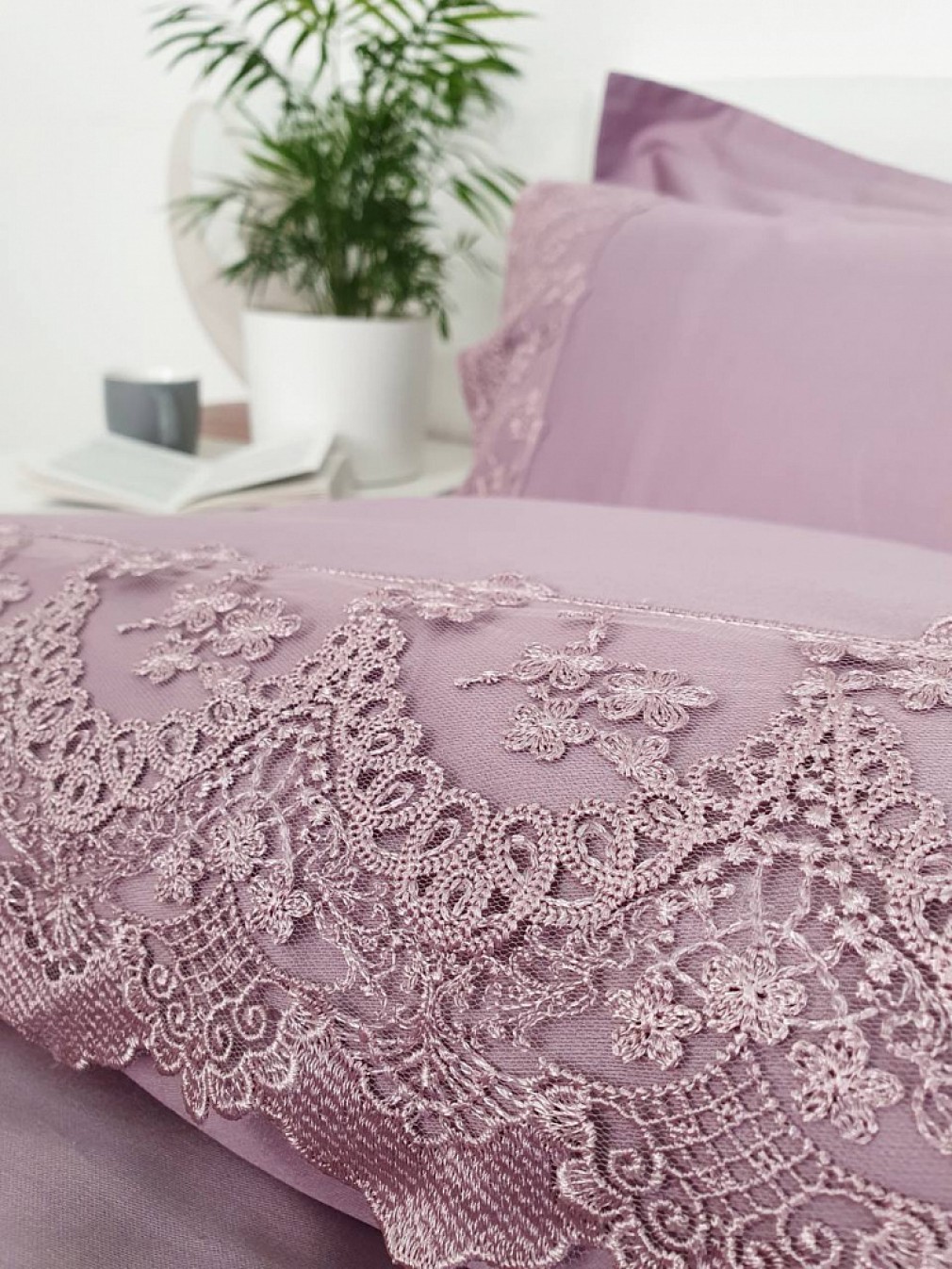 Комплект постільної білизни Regina Tivolyo Home lilac